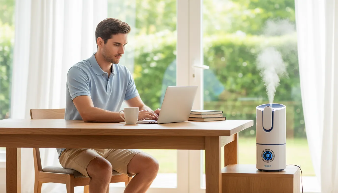 umidificador de ar para escritorio