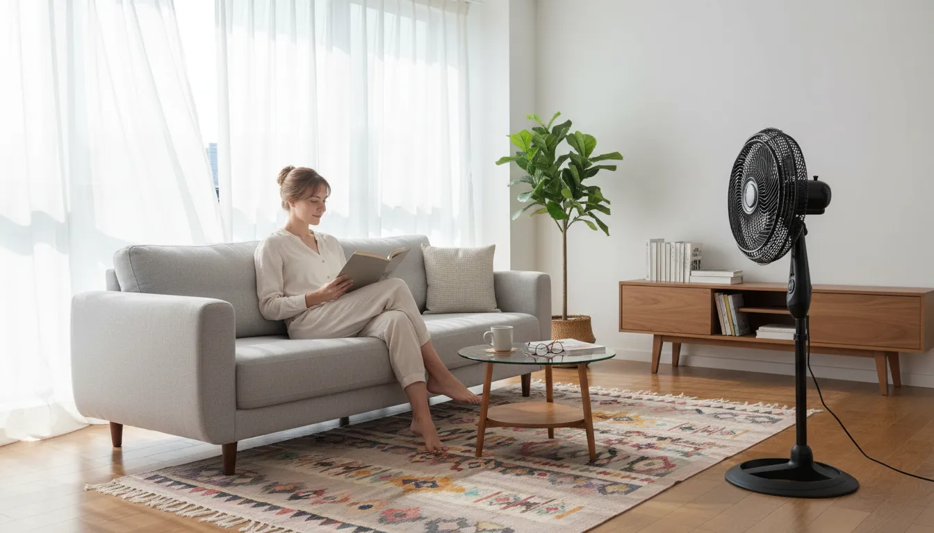 ventilador de coluna pronta entrega