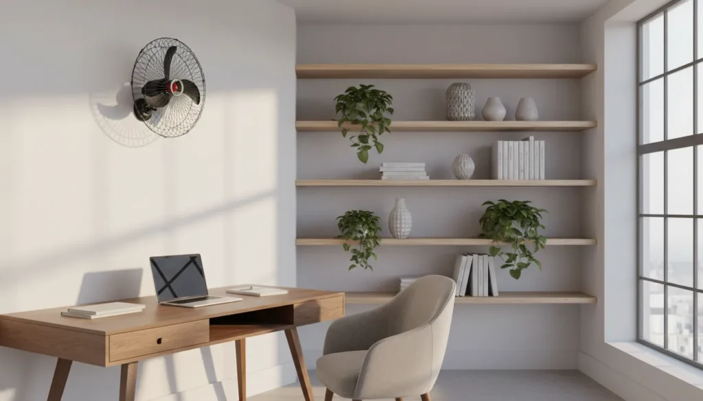 Ventilador de parede incomoda bebê dormindo? ventilador de parede cm super potente oferta