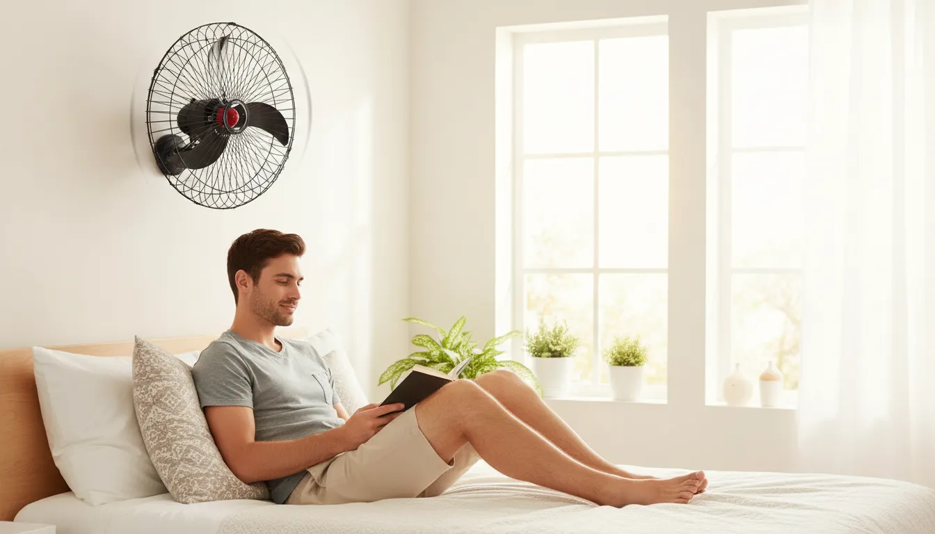 ventilador de parede alta vazao de ar promocao