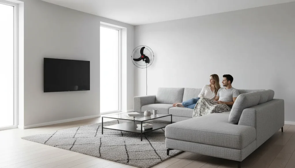 Ventilador de parede de 50cm atende 30 metros quadrados? ventilador de parede com excelente custo beneficio