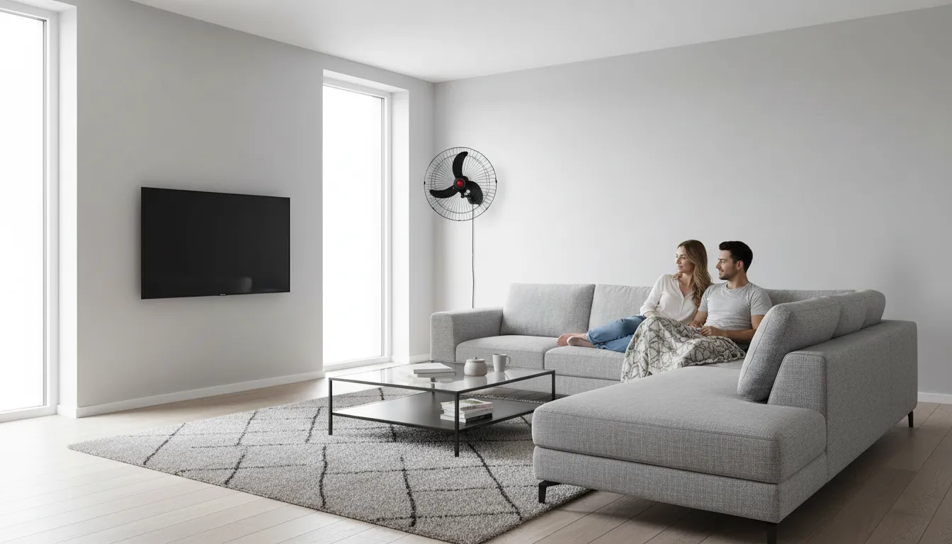 ventilador de parede com excelente custo beneficio