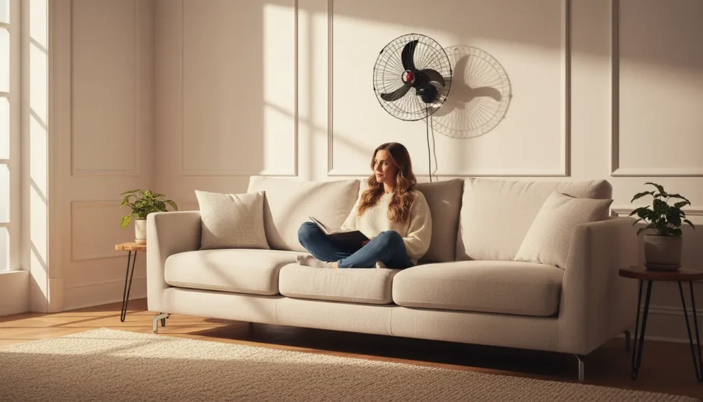 ventilador de parede com instalacao simples