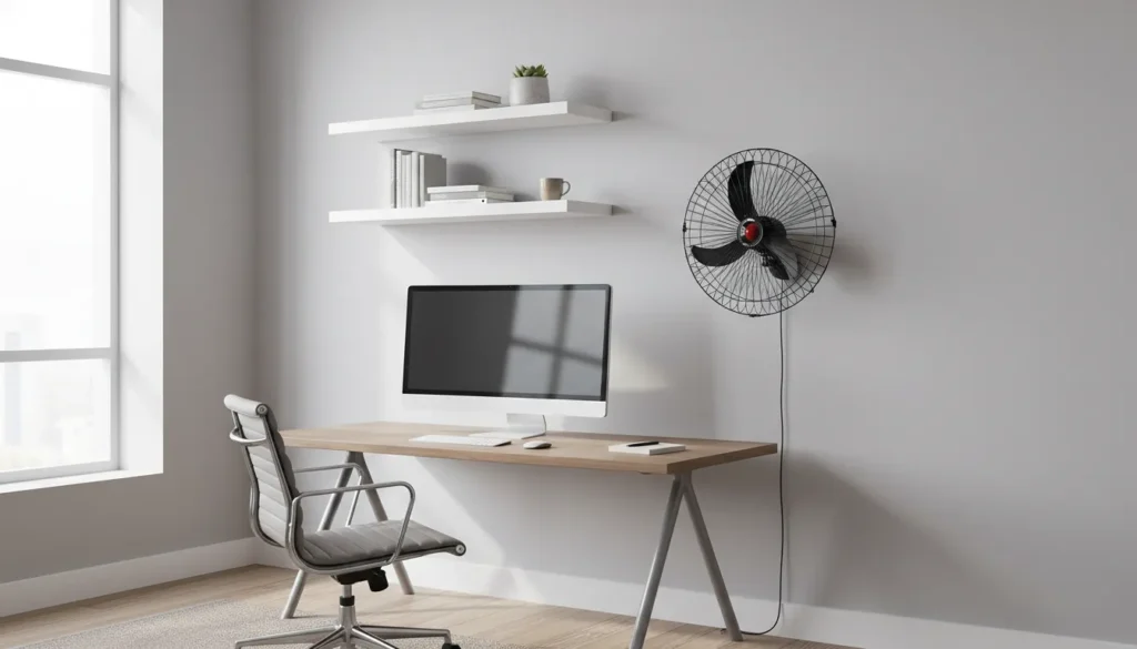 Ventilador de parede faz barulho dormindo? ventilador de parede com oscilacao lateral eficiente