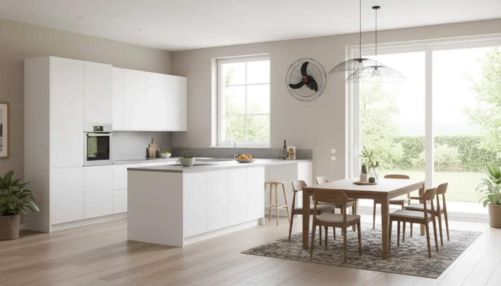 ventilador de parede com potencia profissional imediata