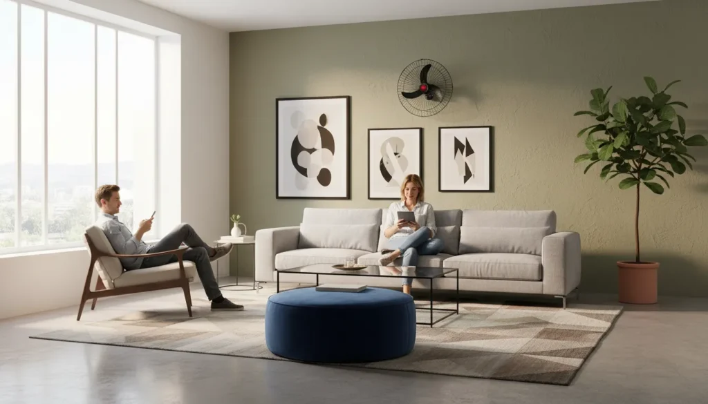 Ventilador de parede funciona em casa térrea quente? ventilador de parede ideal para comercio grande