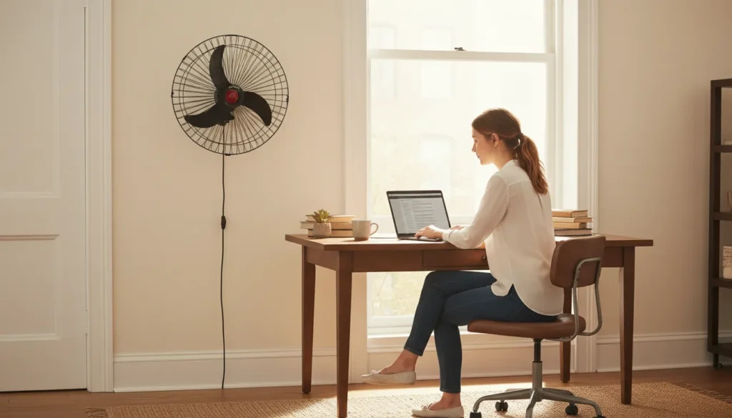 ventilador de parede modelo forte para uso comercial