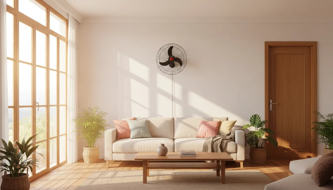 Ventilador de parede pode ser instalado em drywall? Ventilador de parede solução prática para ambiente quente