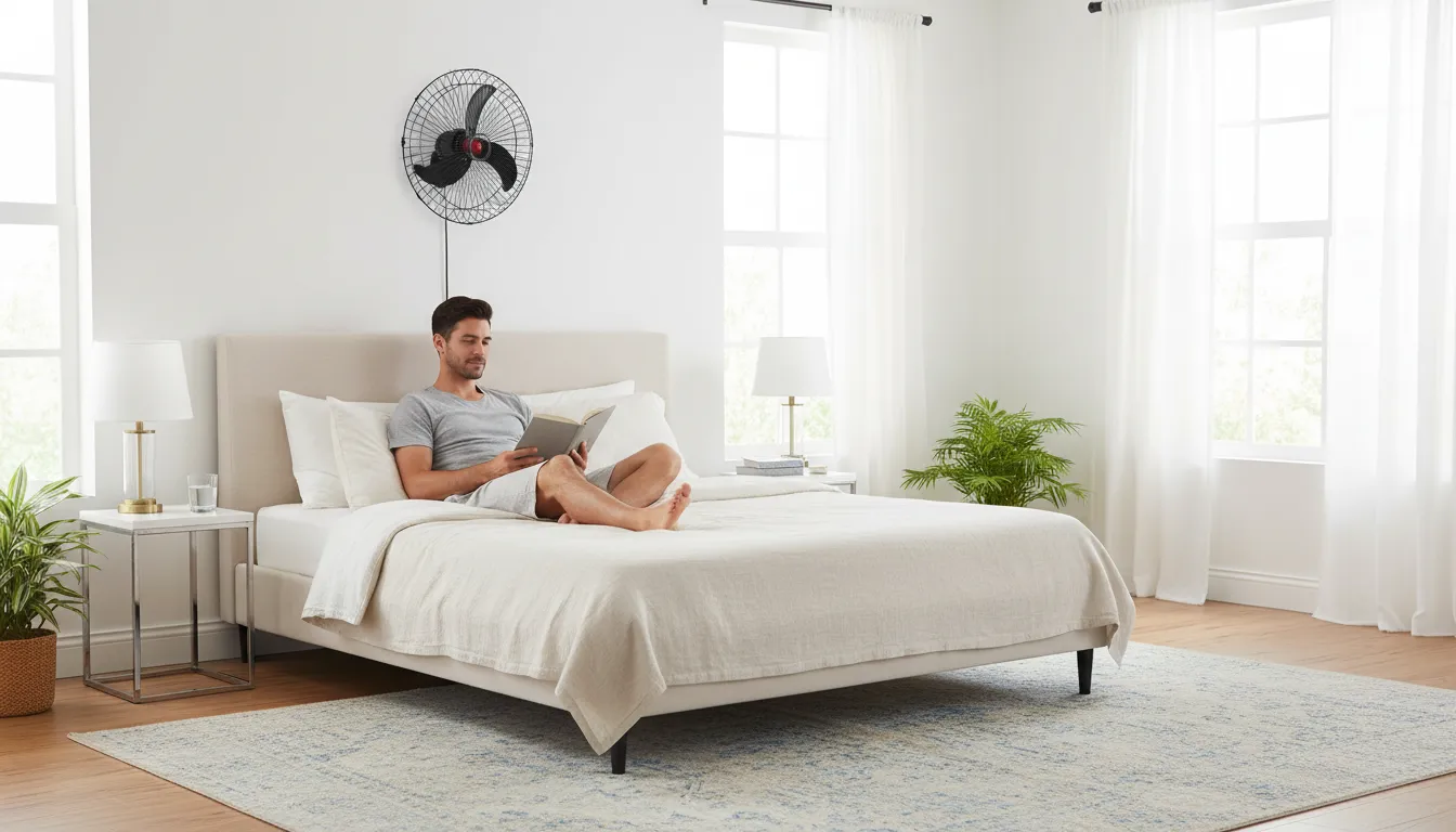 Ventilador de parede funciona melhor que ventilador de mesa? Ventilador de parede com tecnologia avançada e motor potente