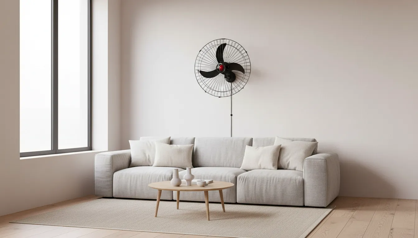 Ventilador de parede é mais potente que ventilador comum? Ventilador de parede é mais potente que ventilador comum?