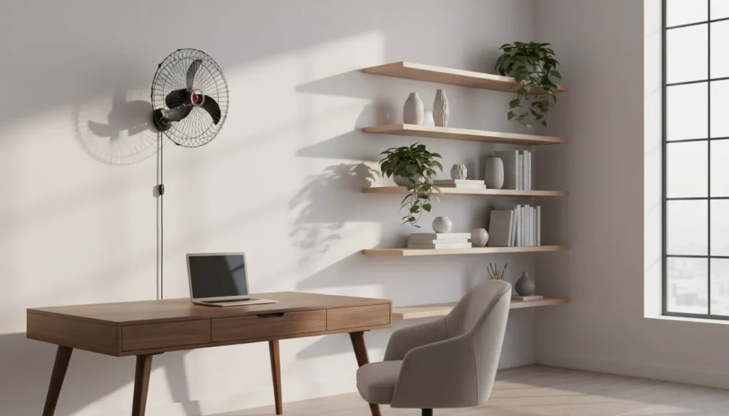 Qual ventilador de parede para consultório médico? ventilador de parede ventilacao intensa imediata