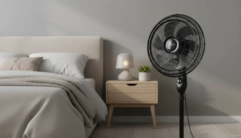 Ventilador de coluna para quarto de 10m² faz barulho que acorda criança? ventiladores de coluna alto desempenho