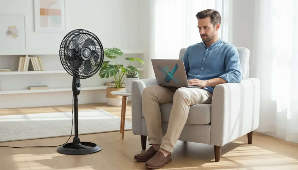 ventiladores de coluna estrutura reforcada