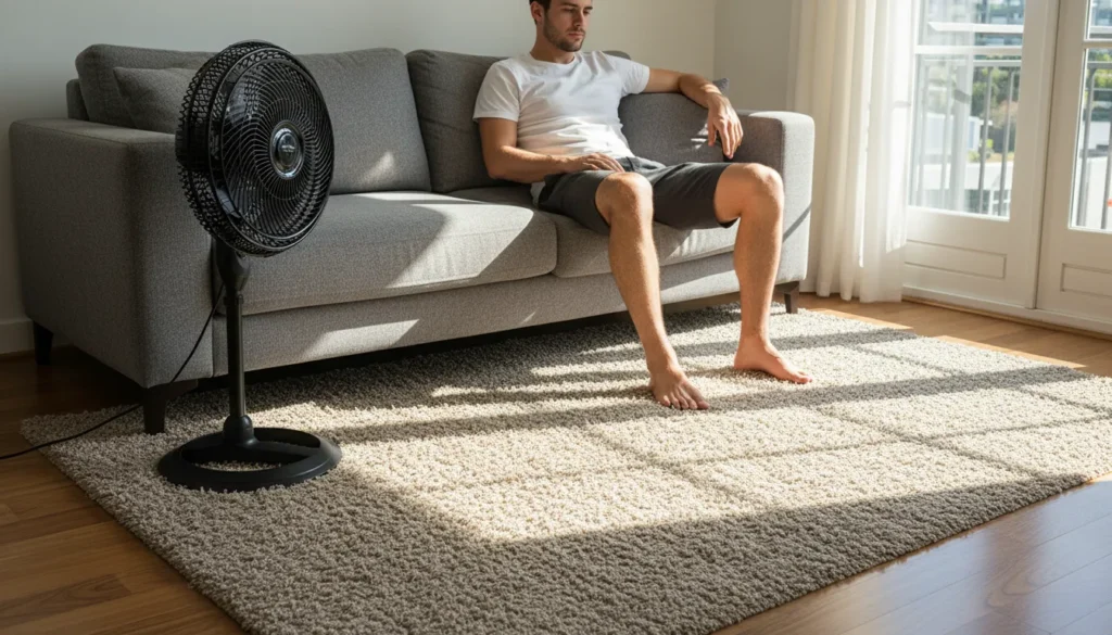 Qual ventilador de coluna não tomba fácil se uma criança bater nele? ventiladores de coluna premium residencial