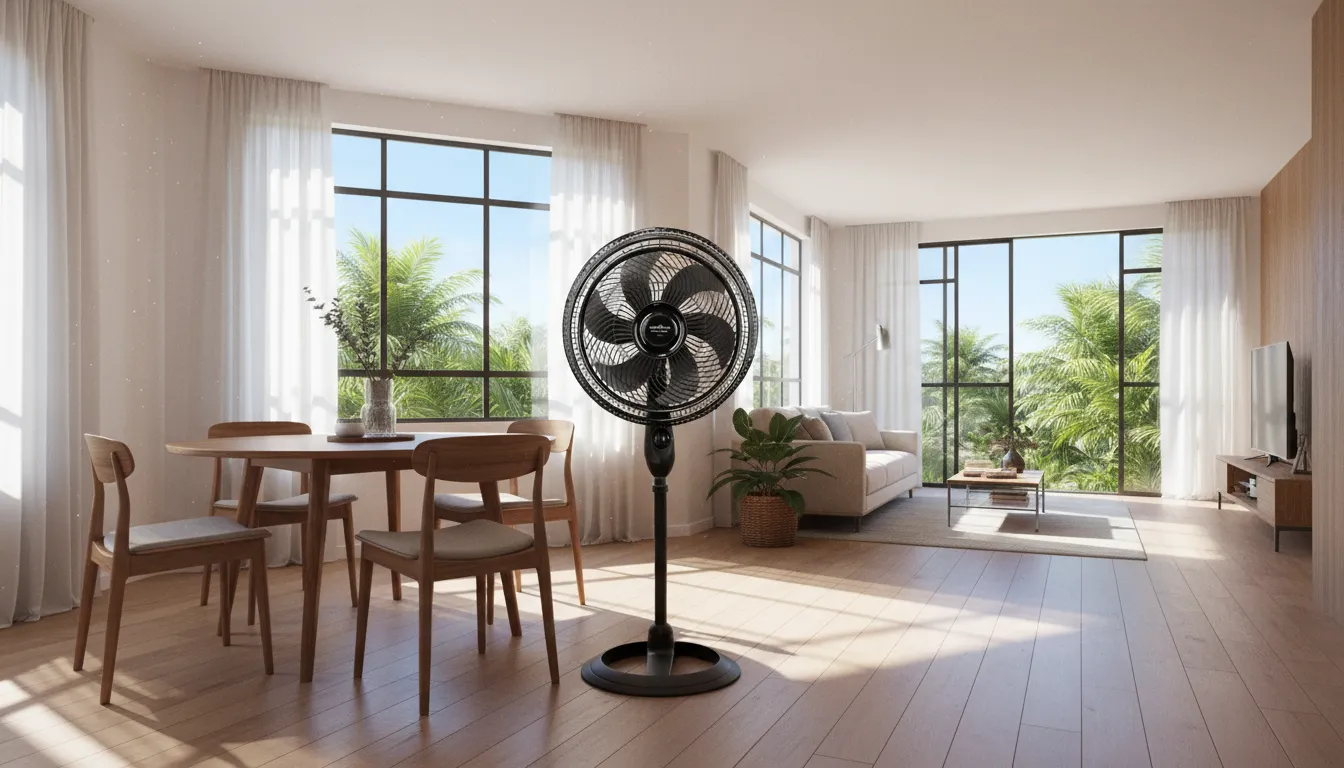Ventilador de coluna para quem quer substituir o ar-condicionado e reduzir o consumo — qual escolher? Ventilador de coluna para quem quer substituir o ar-condicionado e reduzir o consumo — qual escolher?