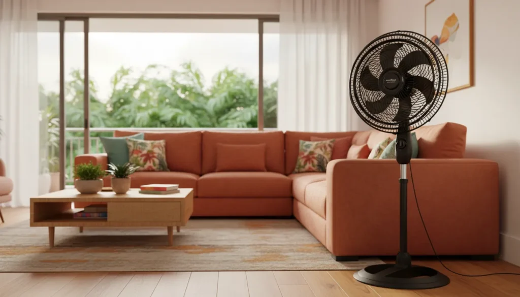 ventiladores de coluna residencial eficiente
