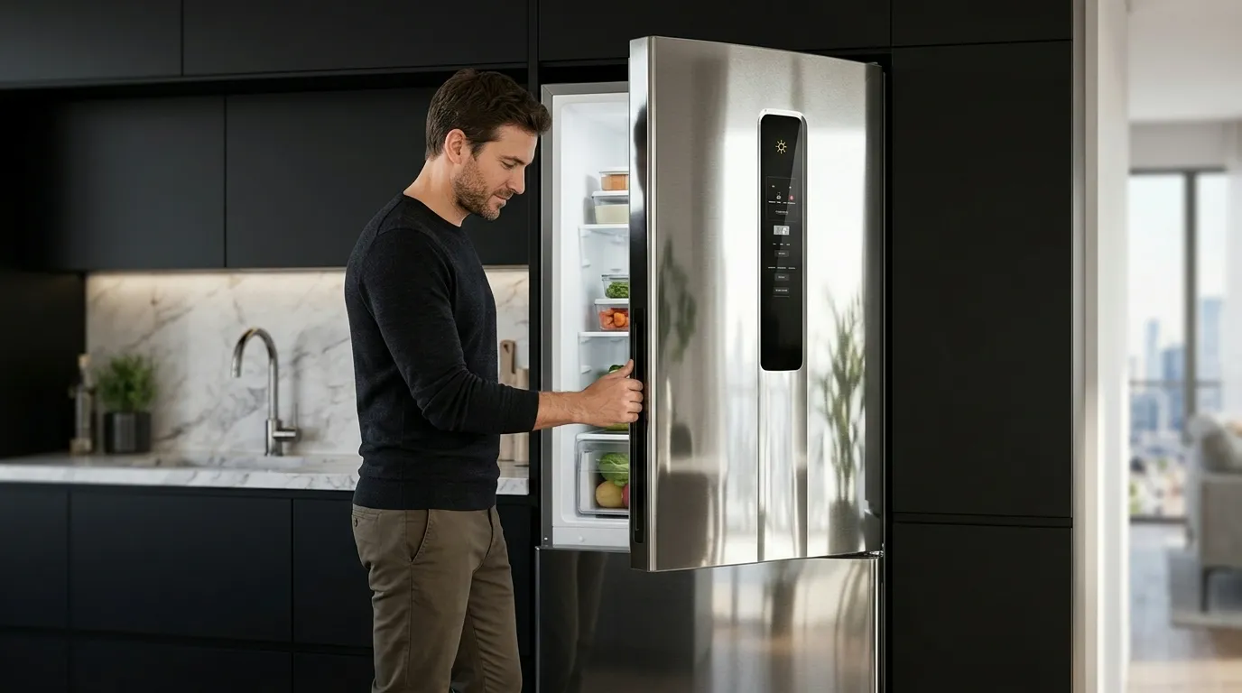 Compressor inverter reduz vibracoes e ruidos na geladeira inox