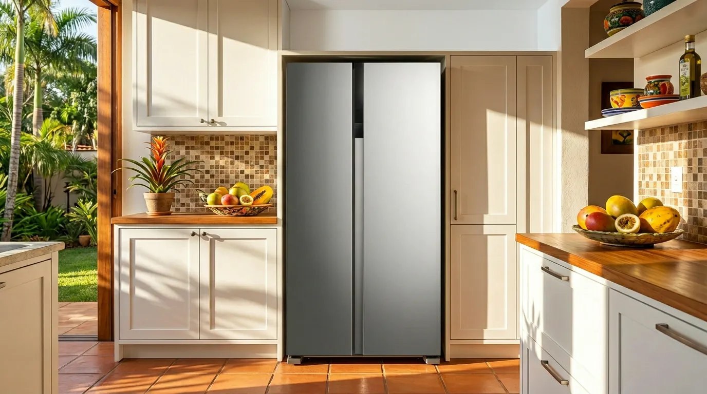 Geladeira duplex inox frost free para famílias grandes