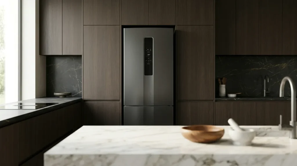 Geladeira duplex inox inverter frost free e opcao completa