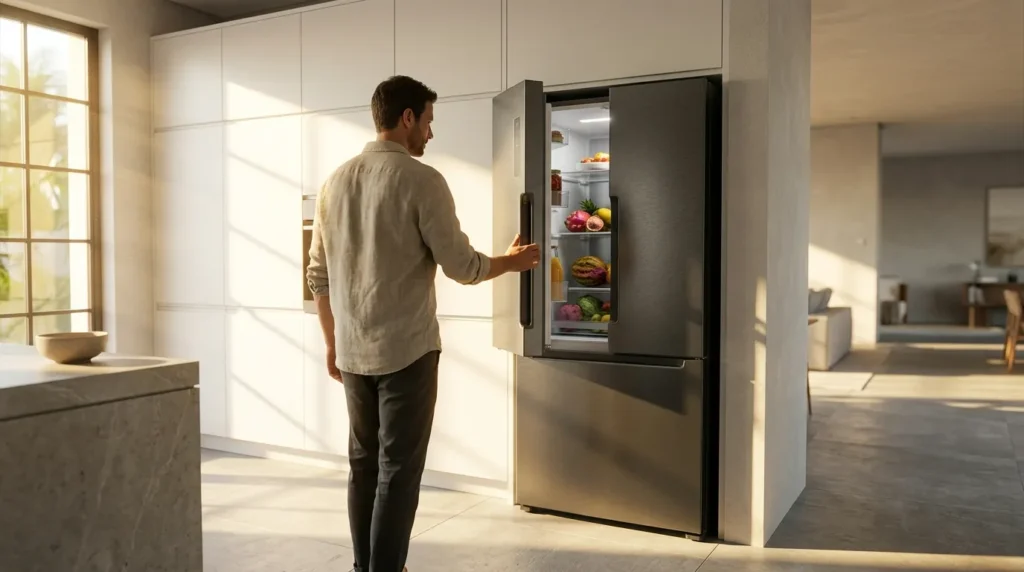 Geladeira inox antidigital frost free simplifica manutencao domestica