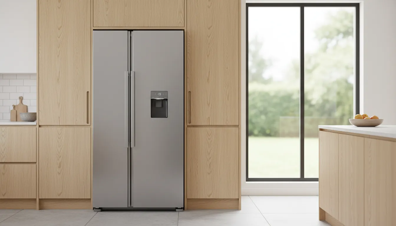 Geladeira inox para família grande