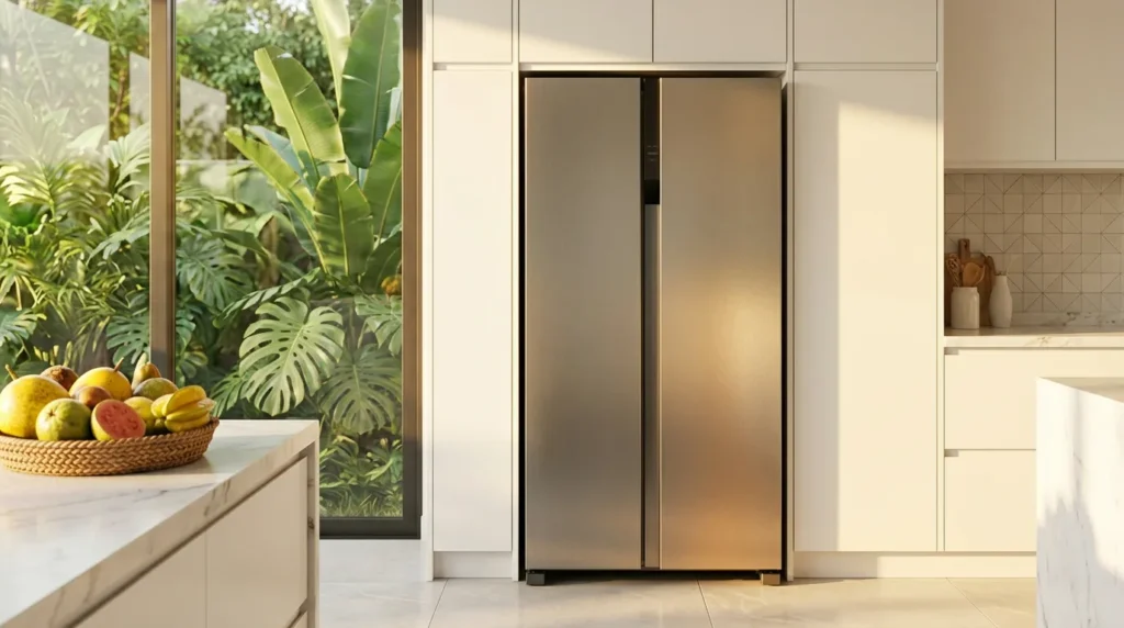 Geladeira inox classe A garante maior eficiencia energetica mensal