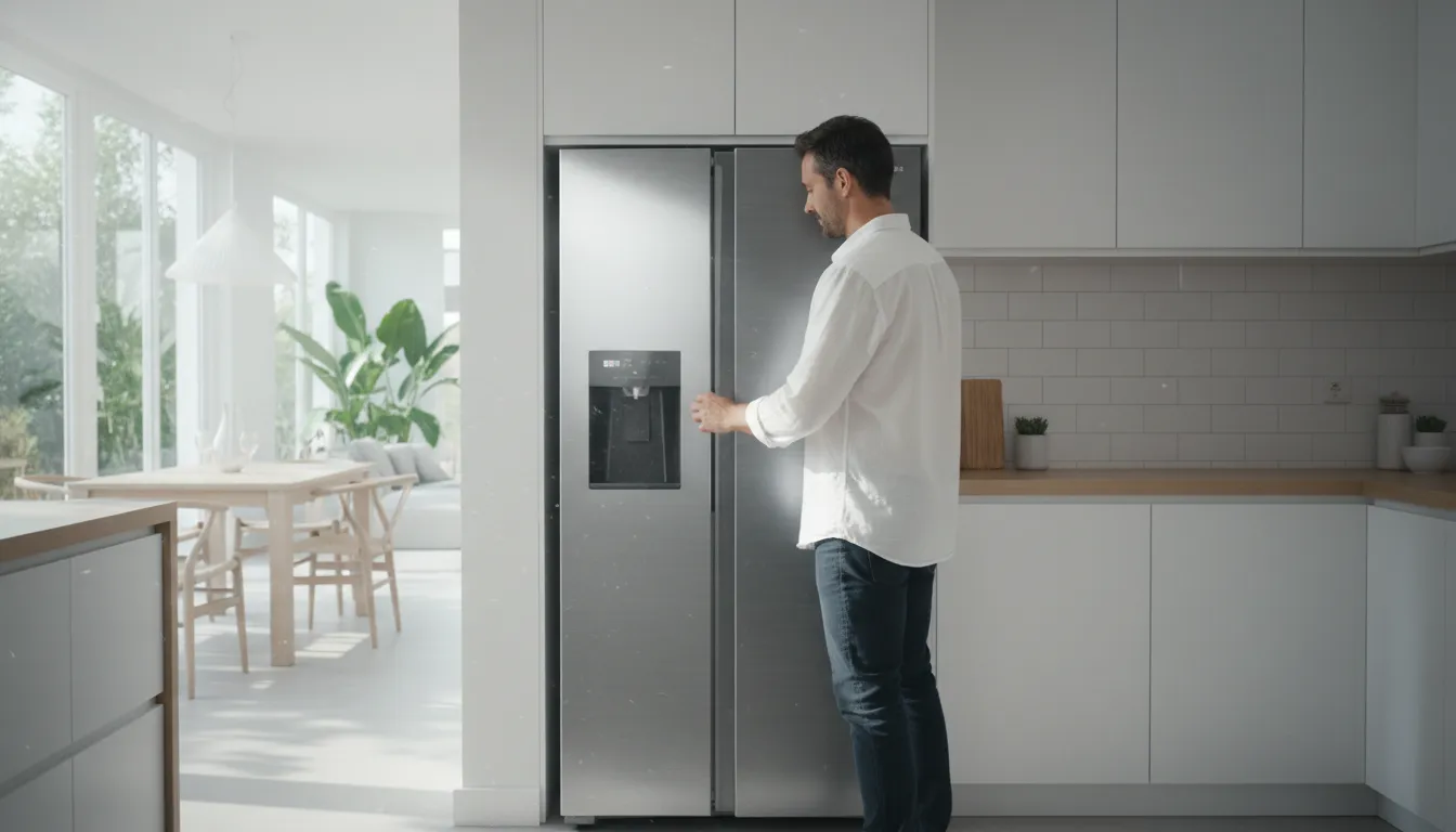 Geladeira inox com desconto acumulativo e frete reduzido