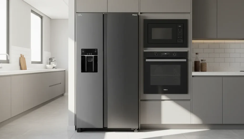 Geladeira inox com gaveta extra frio é boa para carnes? Geladeira inox com dispenser de gelo rapido e pratico