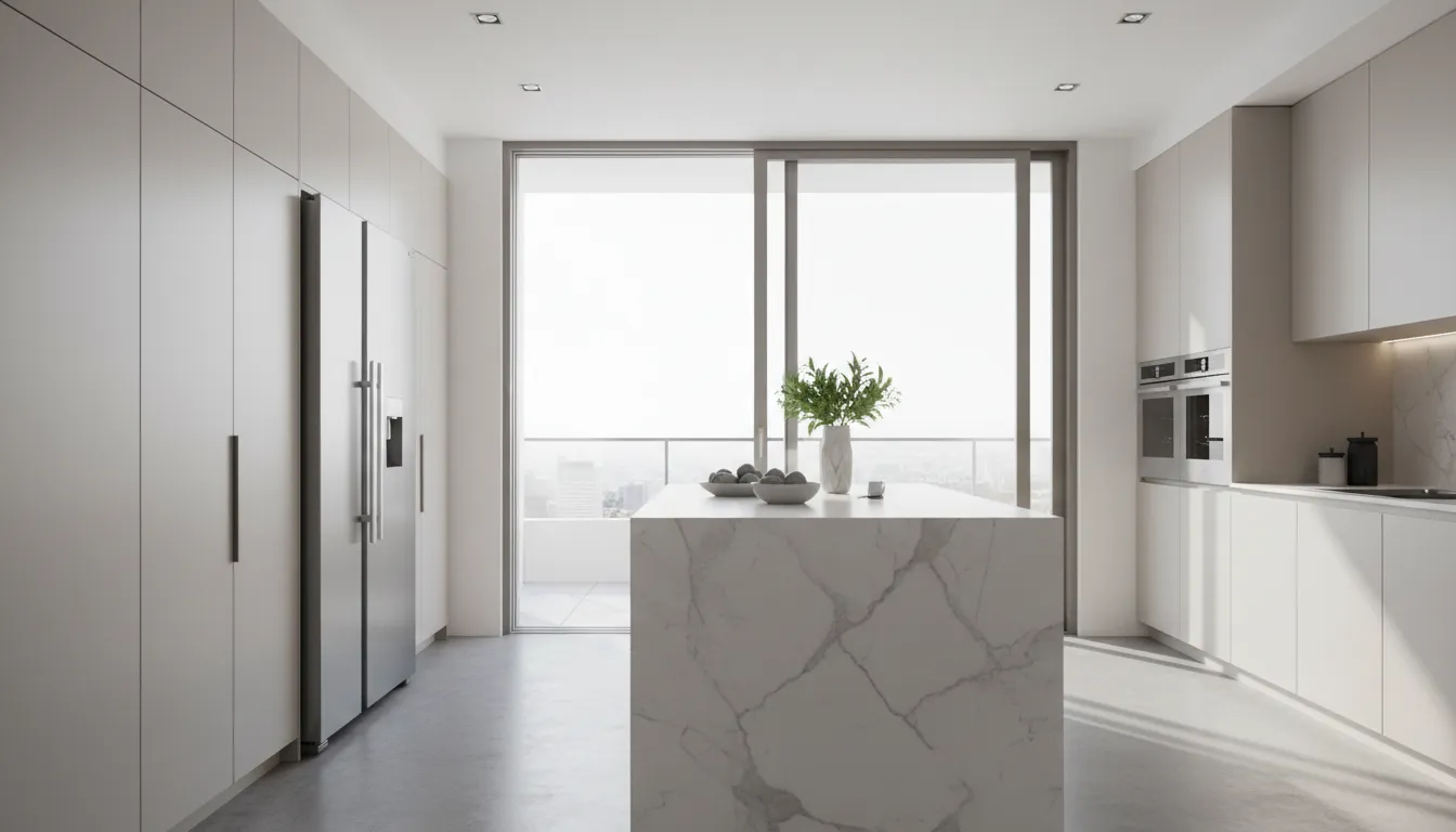 Geladeira inox com dispenser multifuncional integrado