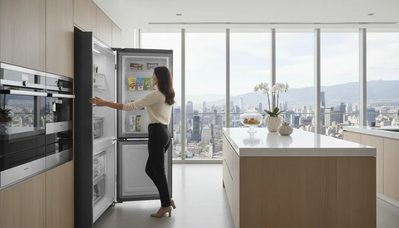geladeira frost free com selo Procel e baixo consumo de energia