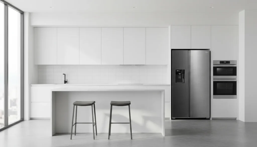 Geladeira inox com garantia oficial e preco promocional