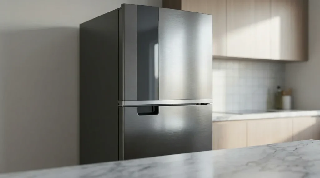 Quanto custa uma geladeira inox com dispenser de água gelada? Geladeira inox com modo turbo para congelamento rapido