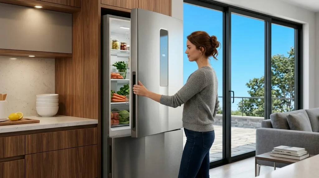 Qual geladeira inox com turbo freezer é mais silenciosa? Geladeira inox com sensor digital de temperatura precisa