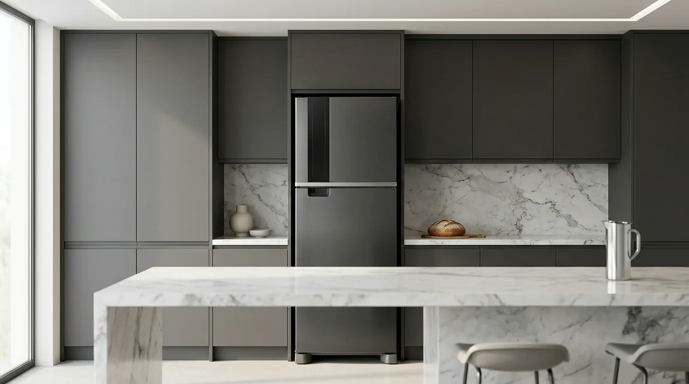 Geladeira inox economica classe A frost free e tendencia