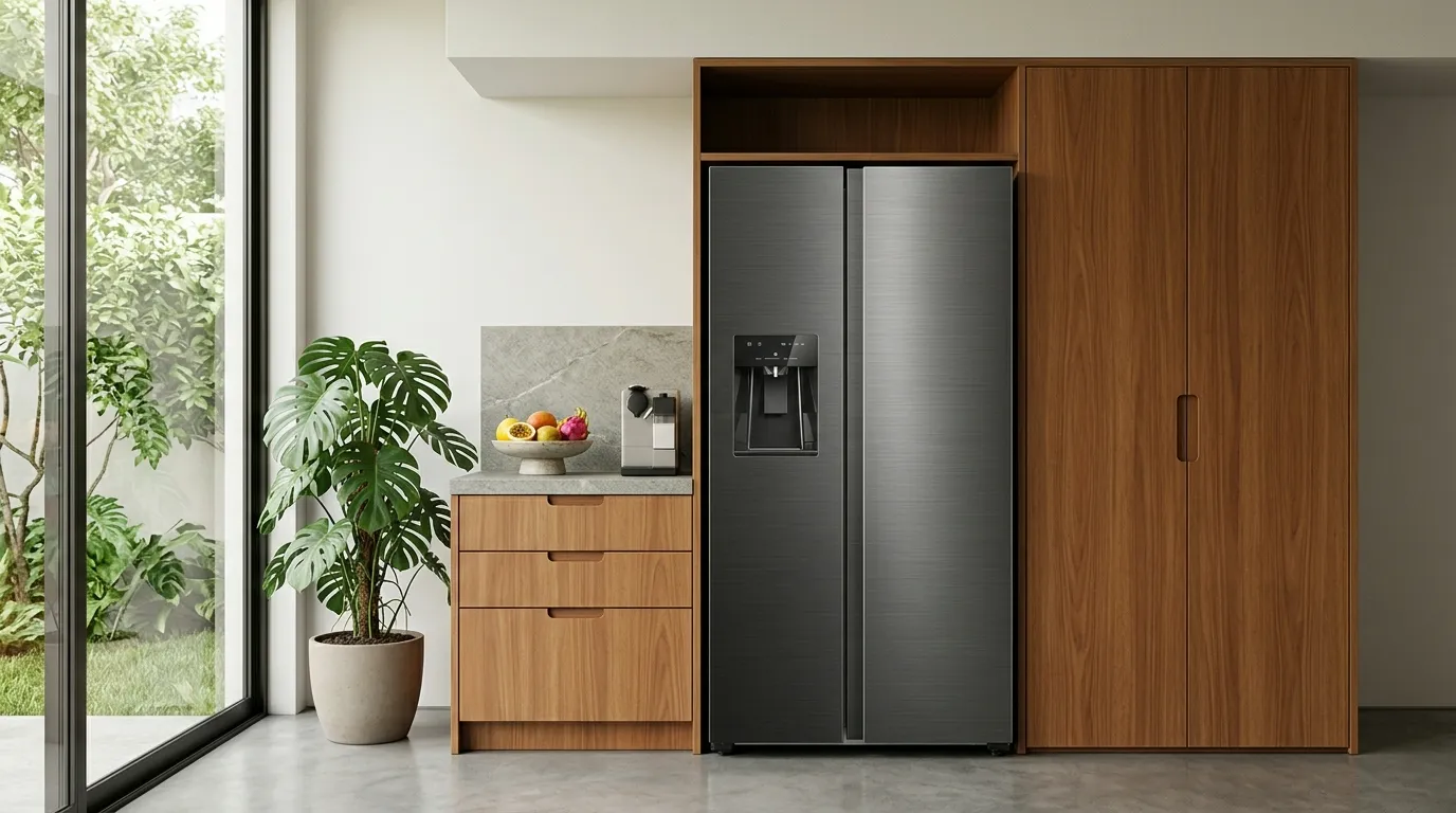 Geladeira inox economica para regiao de clima quente