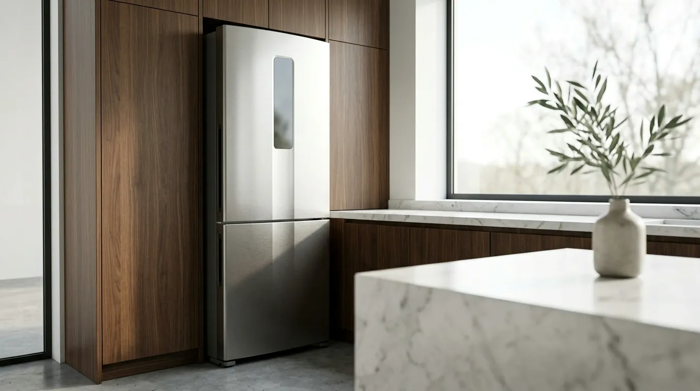 Geladeira inox grande para familia numerosa com alto consumo