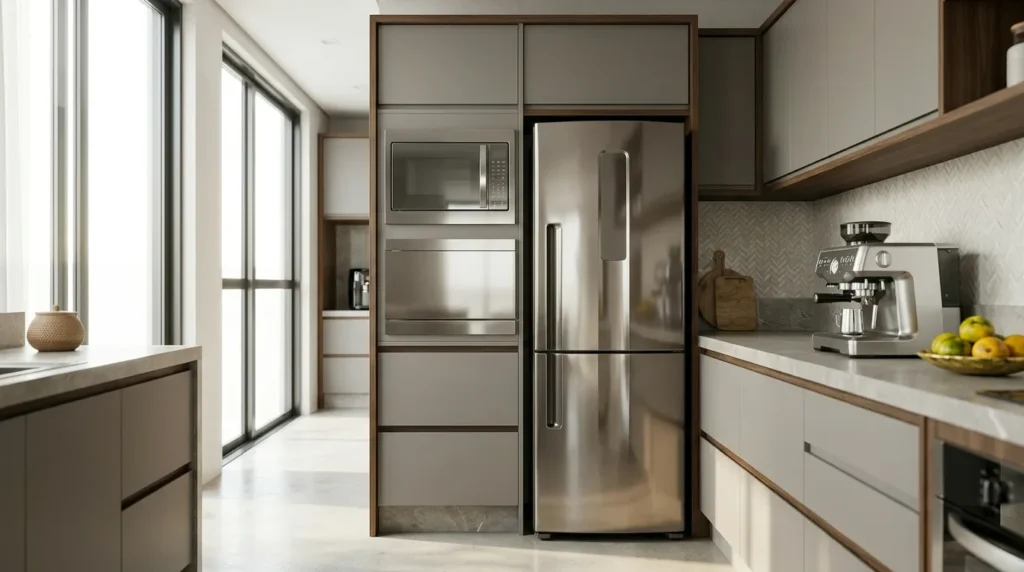 Geladeira inox ideal para residencia em regiao litoranea
