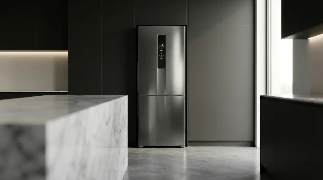 Geladeira inverse inox frost free é boa opção para apartamento? Geladeira inox premium com tecnologia inverter para apartamentos
