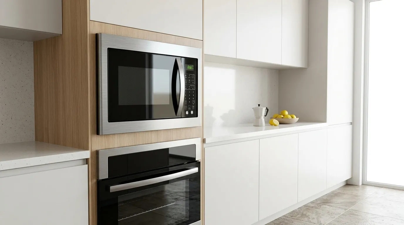 Micro-ondas de Embutir: O Que é e Por Que Ele é Mais Usado em Cozinhas Planejadas Modernas?  