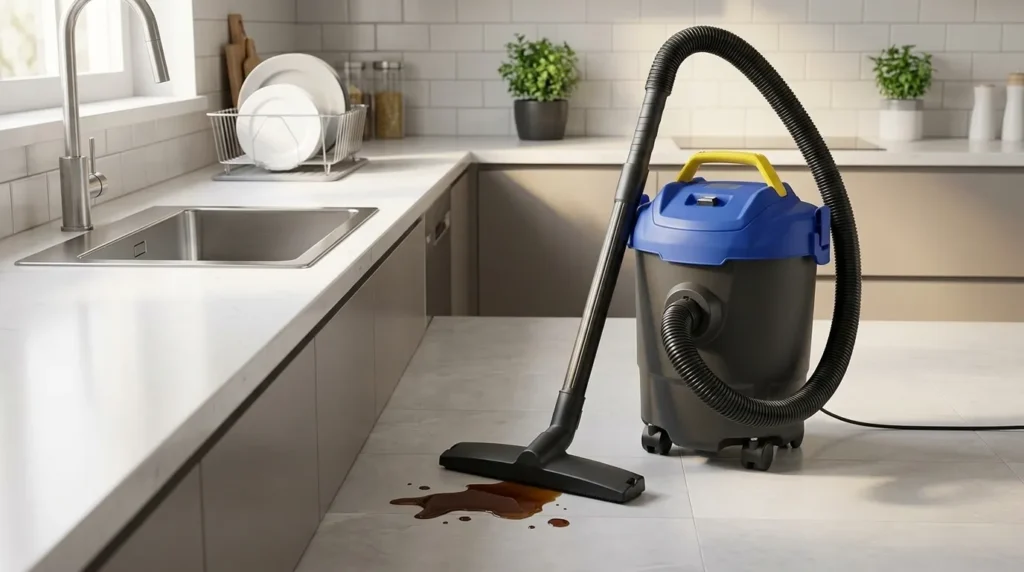 aspirador de po e agua com sistema moderno de aspiracao liquida