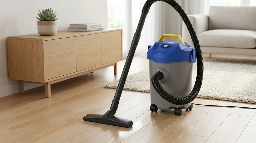 aspirador de po e agua com sistema robusto de funcionamento