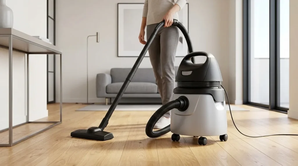 aspirador de po e agua com tecnologia moderna eficiente