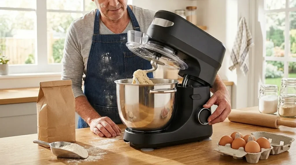 batedeira planetaria com desempenho culinario estavel