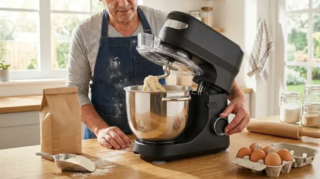 batedeira planetaria com desempenho culinario estavel