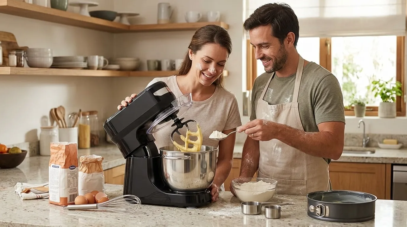 Batedeira com função folda automática: quais modelos têm? Batedeira planetária durabilidade uso frequente