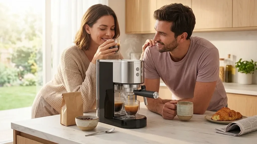 cafeteira espresso barata com alta pressao comprar