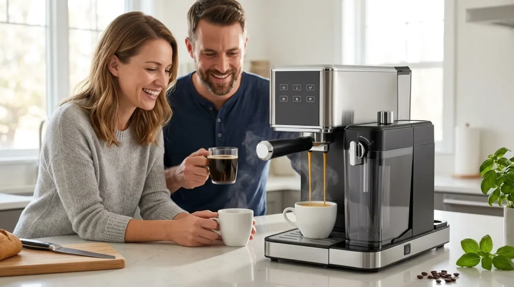 cafeteira espresso com bomba italiana comprar