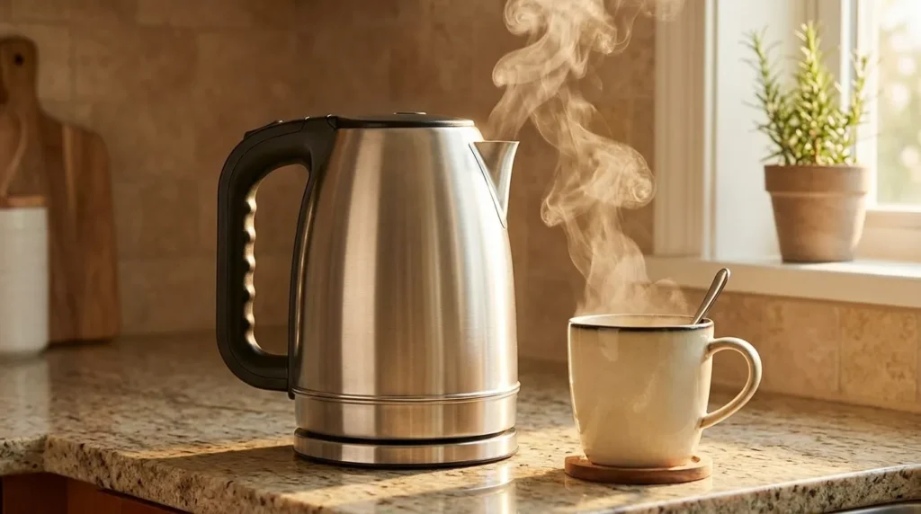 Melhor chaleira elétrica de vidro: compensa o preço? chaleira eletrica com acabamento inox escovado comprar