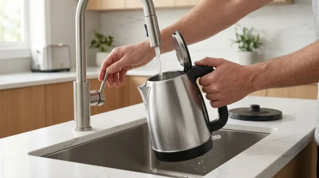 chaleira eletrica com design minimalista comprar