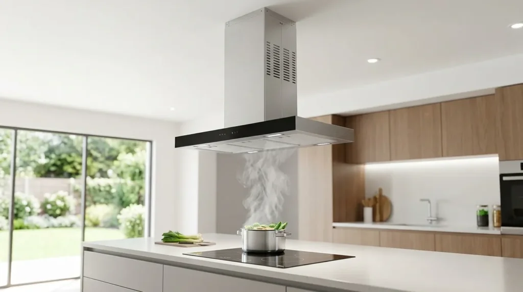 Coifa de ilha em apartamento: condomínio pode proibir a instalação do duto externo? coifa de ilha com alta vazao de ar